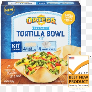 Bakeable Tortilla Bowl Kit - Taco Bowl Kit Clipart