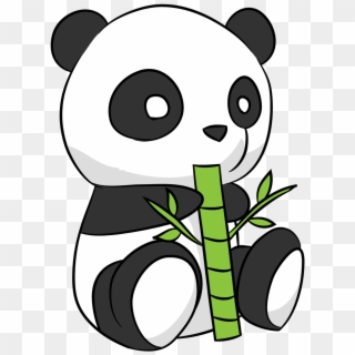 Cute Panda Drawing By Arycarys On Clipart Library - Oso Panda Kawaii Dibujos - Png Download
