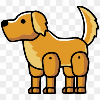 Golden Retriever Clipart Orange Dog - Scribblenauts Dogs - Png Download