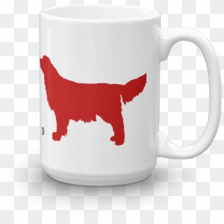 Red Golden Retriever Mug - Mug Clipart
