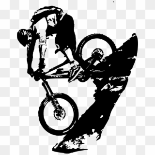Mountain Bike Png - Bicycle Downhill Tattoo Clipart