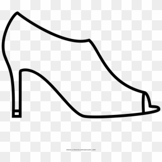 High Heels Coloring Page - Color Page High Heels Clipart
