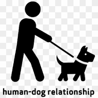 To Prototype, I Drew Inspiration From Human-dog Interaction, - Dog Walking Clipart