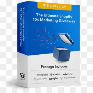 The Ultimate Shopify 10× Marketing Giveaway - Box Clipart