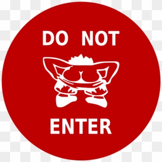 Medium Image - No Entry Sign Board Clipart