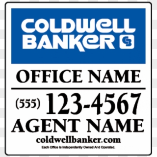 18” X 24” Open House Sign, Double Sided Print On - Coldwell Banker Clipart