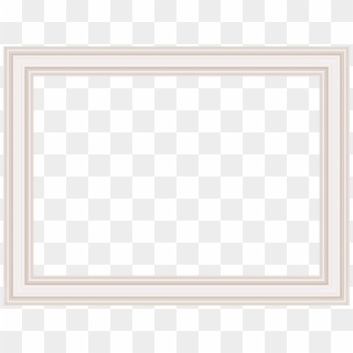 Frame White Antique Cream Eggshell Ghost Ivory Oyster - Picture Frame Clipart