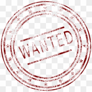 Vector Transparent Help Wanted Coaches Cross Country - Stamp Wanted Clipart