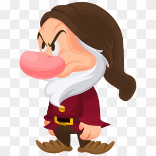 Grumpy Snow White Dwarf Free Png Image - Grumpy Snow White Clipart