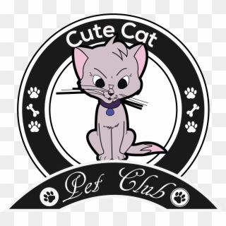 Cute Cat - Clip Art - Png Download