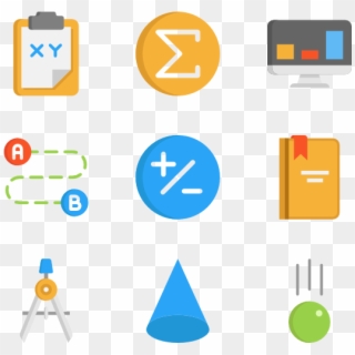 Math Symbols - Math Icon Clipart
