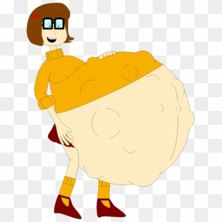 Heavily Pregnant Velma By Angry-signs - Scooby Doo Velma Pregnant Clipart