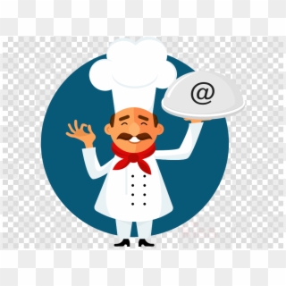 Chef With Food Image Png Clipart Italian Cuisine Indian - Snapchat Icon For Photoshop Transparent Png