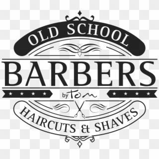Old School Barber Shop Logo , Png Download - Emblem Clipart
