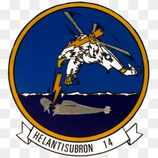 Helicopter Anti-submarine Squadron 14 Insignia, 1984 - Sutton Valence Primary School Clipart