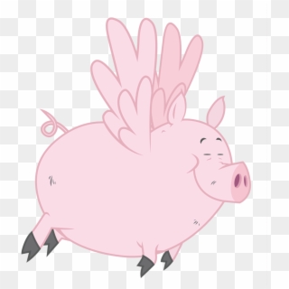 953 X 1024 6 - Flying Pig Transparent Background Clipart