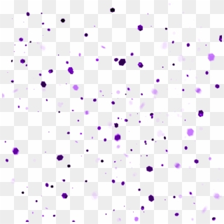 #glitterbrush #mask #overlay #purple #confetti - Transparent Background Purple Confetti Clipart