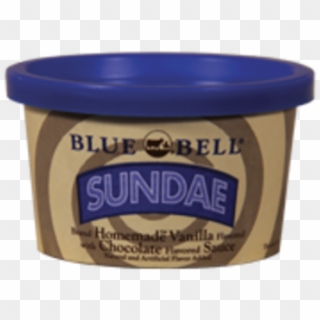 Blue Bell Sundae Ice Cream Cups - Ice Cream Clipart
