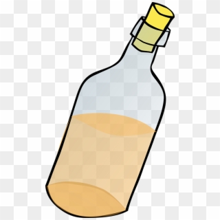 Alcohol Bottle Free On Dumielauxepices Net - Bottle Clip Art - Png Download