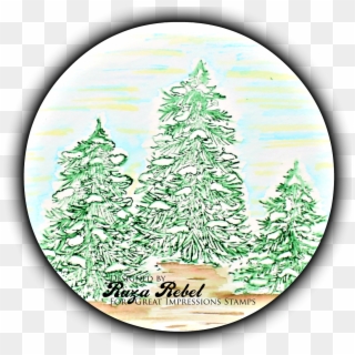 Ruza's Craft Corner - Colorado Spruce Clipart