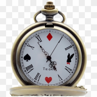 Reloj Sticker - Clock Dial Alice In Wonderland Clipart
