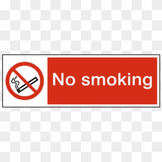 No Smoking Safety Sign - No Smoking No Naked Light Clipart
