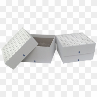 Standard White ” Fiberboard Boxes With Grid Lines And - Carton Clipart