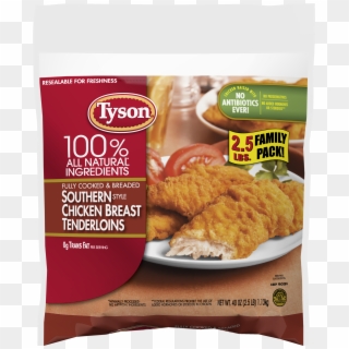 Fully Cooked & Breaded Southern Style Chicken Breast - Tyson Southern Style Chicken Breast Tenderloins Clipart