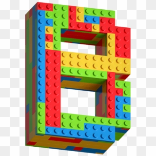Lego Blocks Font - Letters With Lego Blocks Clipart