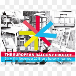 Postcard, European Balcony Project Clipart
