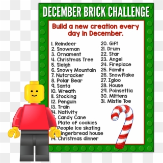December Brick Challenge - House Brick Challenge Clipart