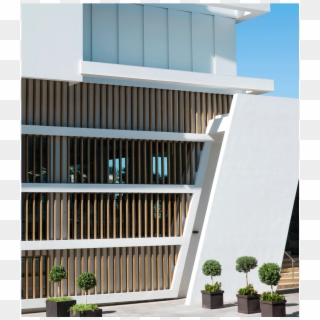 Krion Facade Hotel Bayren Gandia - Architecture Clipart