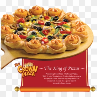 India Pizza Hut Just To Try Crown Pizza - Crown Pizza Pizza Hut Clipart