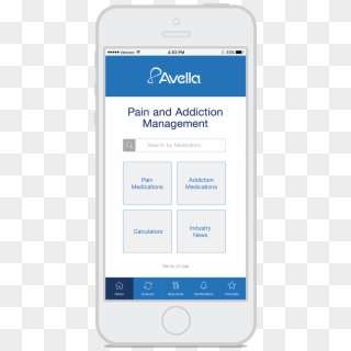 Avella Pain Management Application - Iphone Clipart