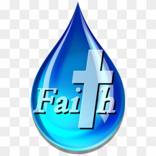 Drop Of Faith Logo Shadow - Faith Logo Png Clipart
