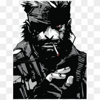 Solid Snake 2 72-01 - Metal Gear Solid Snake Art Clipart