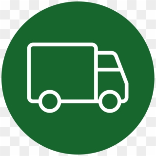 Delivery Truck Icon 7839 - Delivery Green Clipart