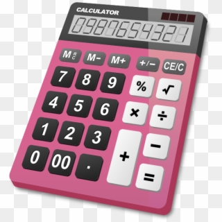 Calculator Pink - Svg - Download - Png - Calculator Clip Art Transparent Png
