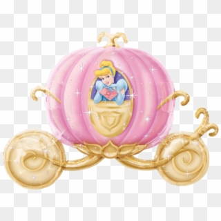 Cinderella Pumpkin Carriage Disney Princess Clip Art - Cinderella Carriage - Png Download