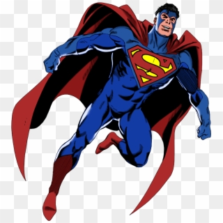 Superman As Seen From The The End Of "speeding Bullets" - Reign Of The Supermen 2019 Clipart