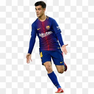 Footyrenders On Twitter - Philippe Coutinho Barcelona Png Clipart