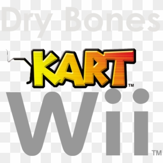 Dry Bones Kart Wii Logo Clipart