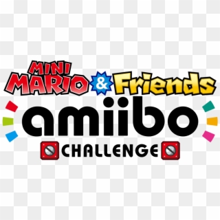Super Mario Wiki Β - Mini Mario & Friends Amiibo Challenge Logo Clipart