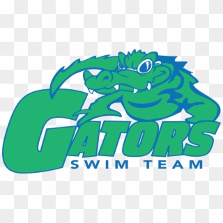 Gator Swim Logo Clipart