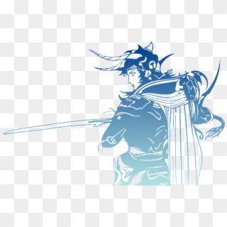 Final Fantasy, Logo, Warrior Of Light - Final Fantasy 1 Icon Clipart