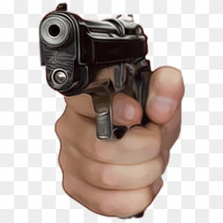 Gun In Hand Png Clipart