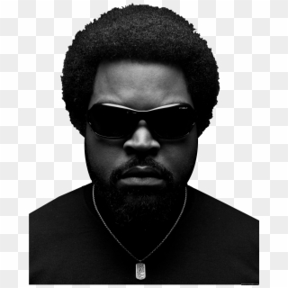 Ice Cube 4 - Dr Dre With Afro Clipart