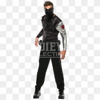 Adult Winter Soldier Costume Clipart