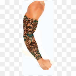 Penrith Panthers Nrl Youth Tattoo Sleeve - Temporary Tattoo Clipart