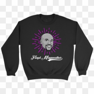 Floyd Mayweather Halo Sweatshirt - Easily Distracted By Dogs & Books Shirt Clipart